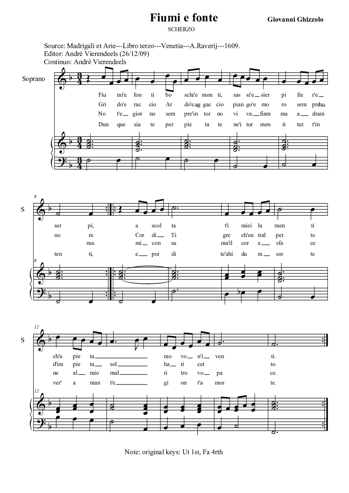 Fiumi e fonti - Page 1