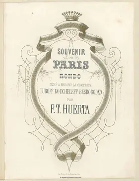 Souvenir de Paris; Rondo. Op.53