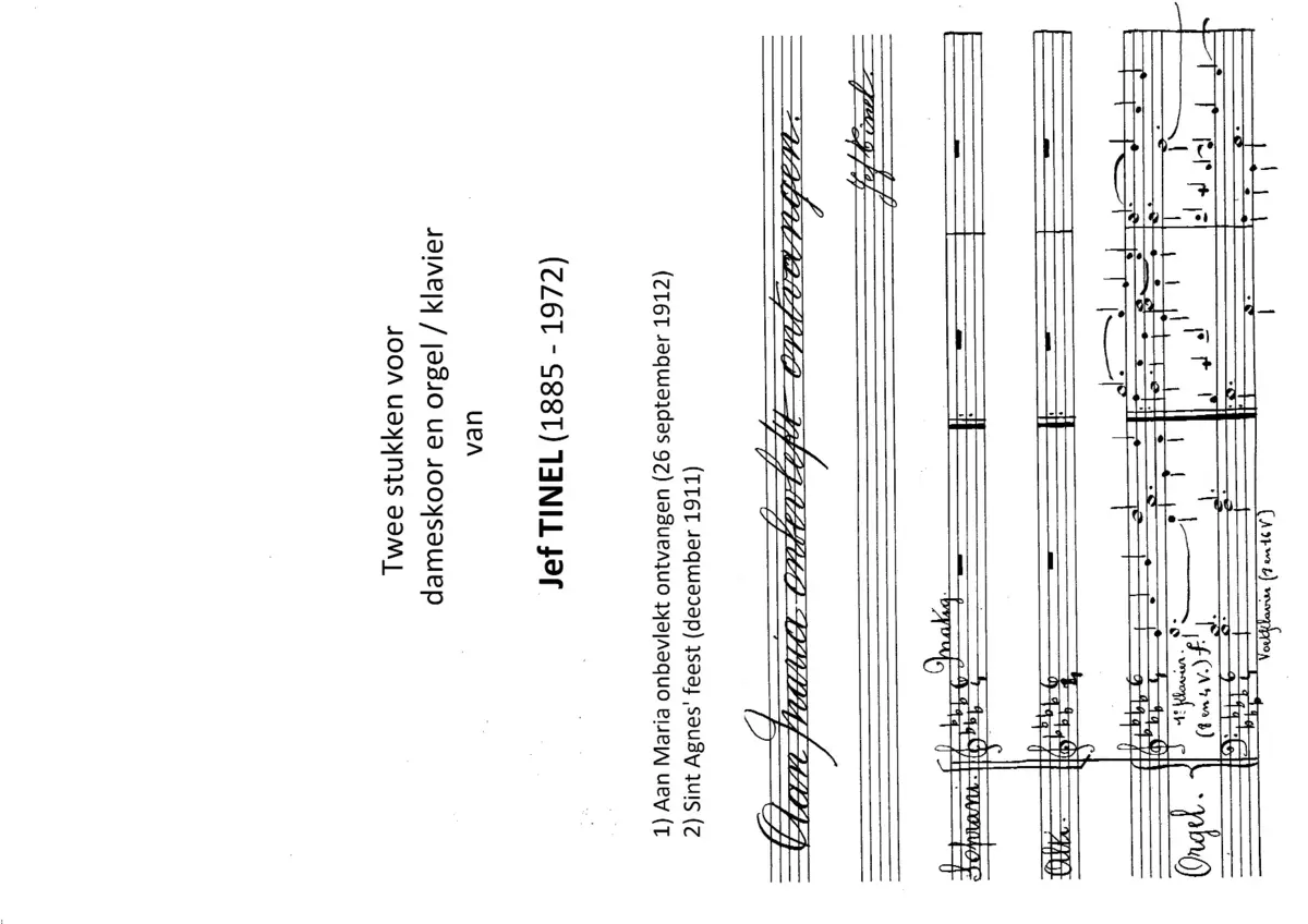 Two pieces for female choir - Page 1