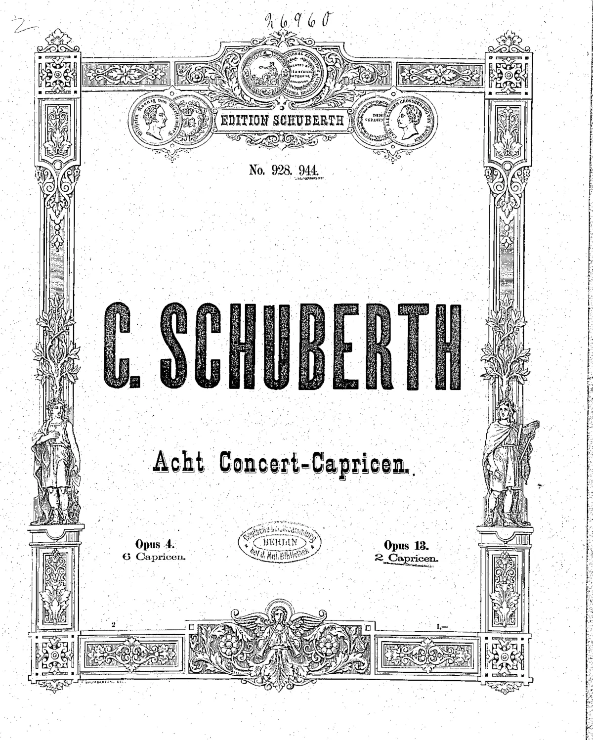 Zwei Concert-Capricen - Page 1