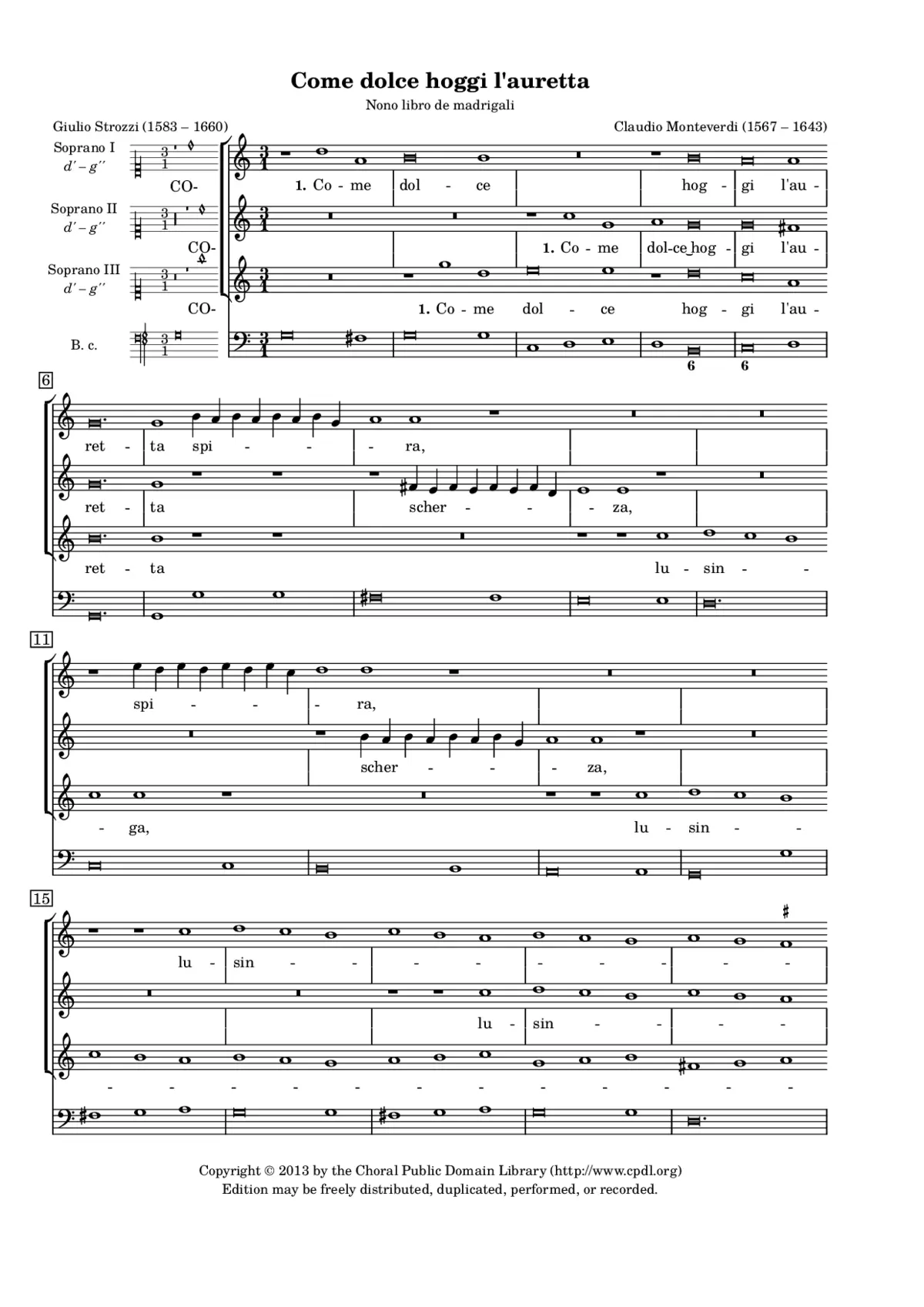 Come dolce oggi - Page 1