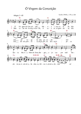 Ó Virgem da Conceição