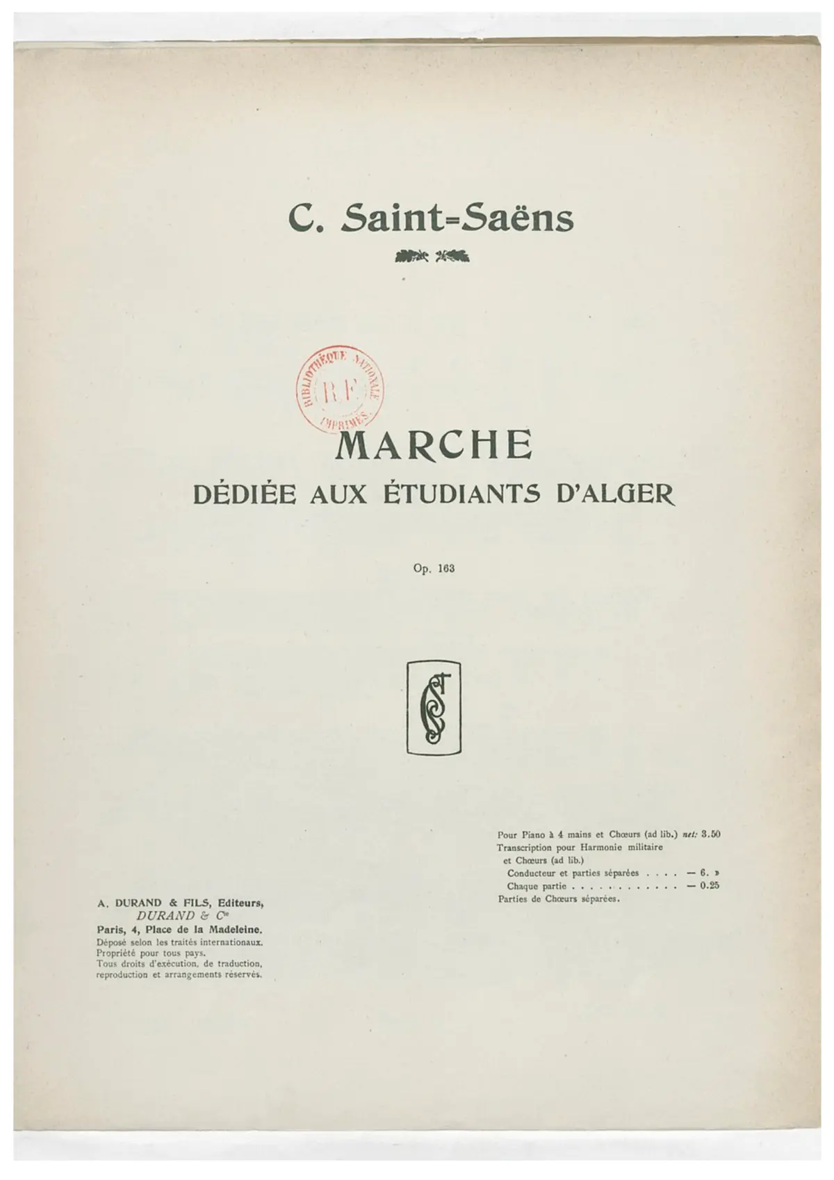 Marche dédiée aux étudiants d'Alger - Page 1