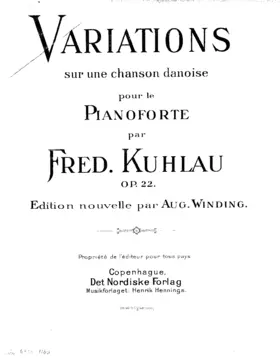 Variations sur une chanson danoise