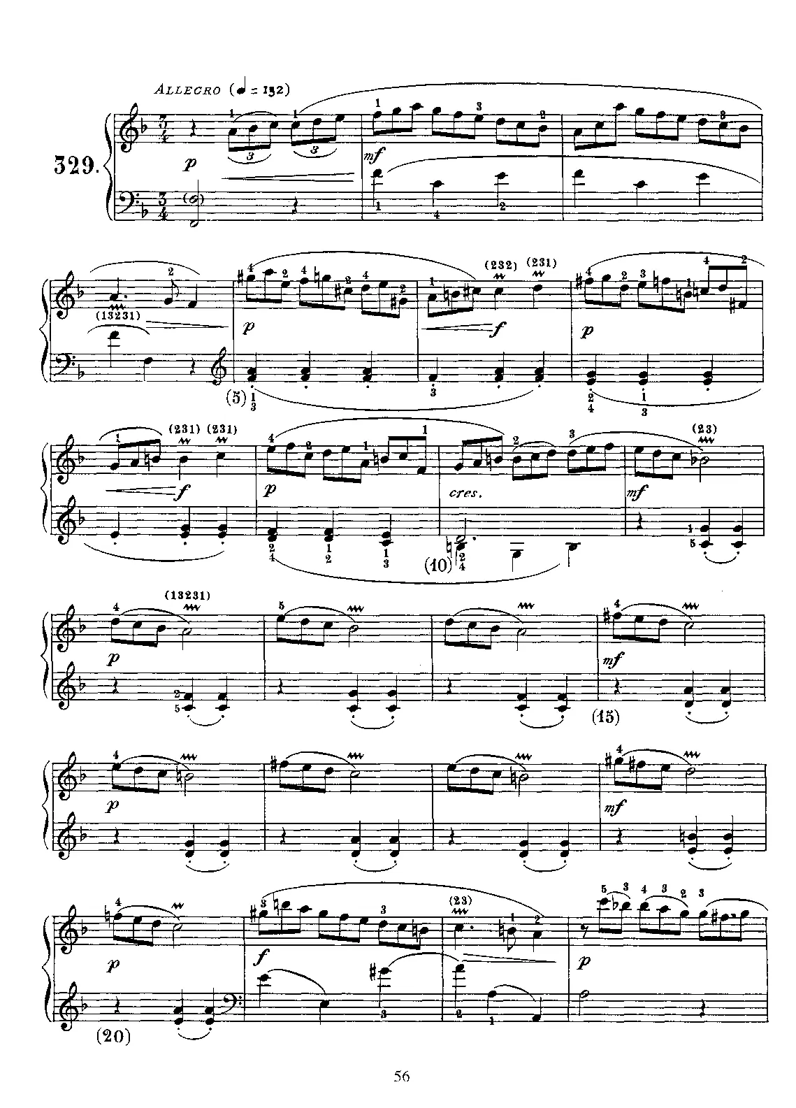 Keyboard Sonata in F major - Page 1