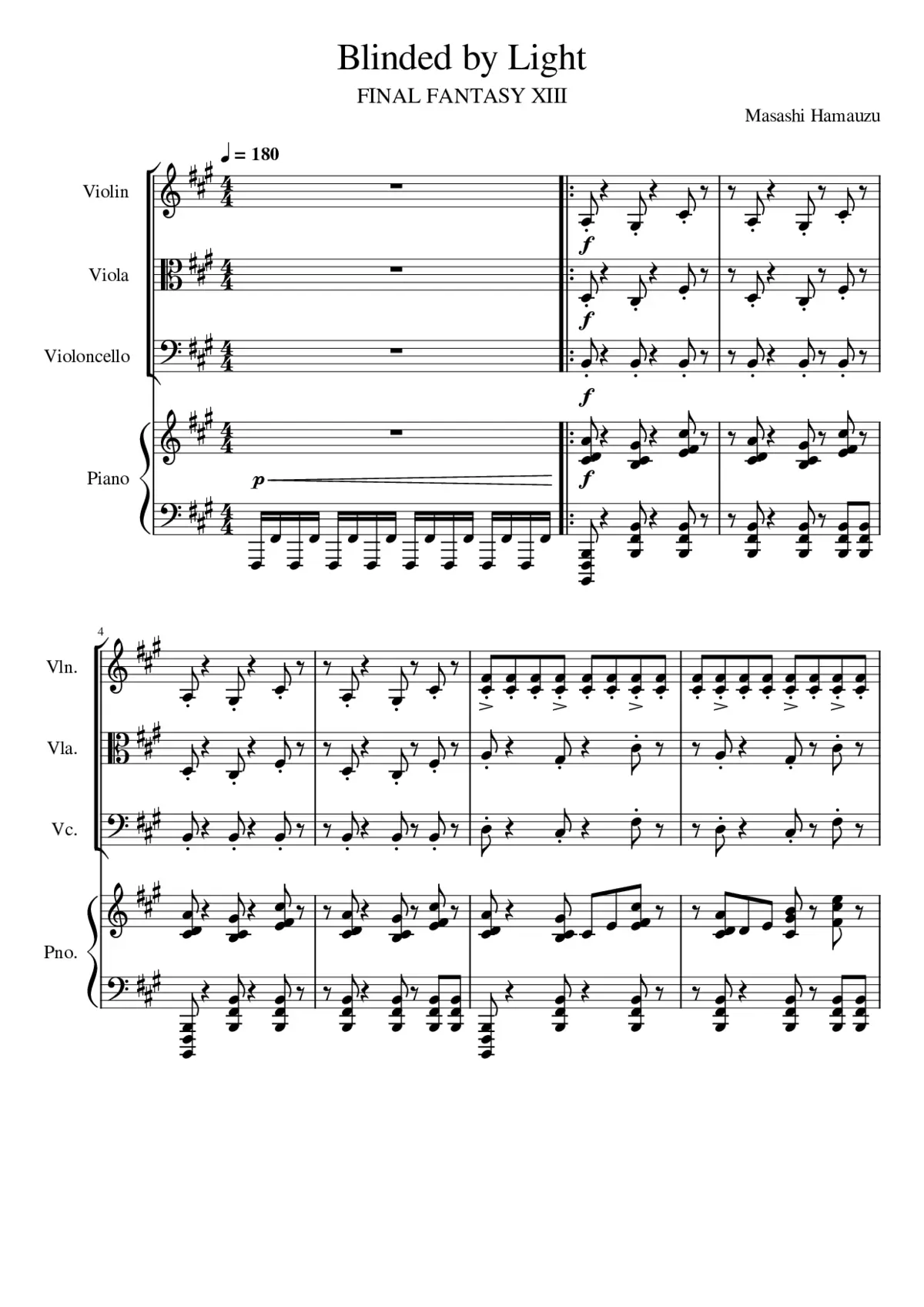 Blinded by Light - Page 1