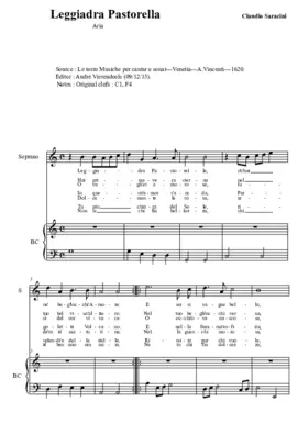 Leggiadra Pastorella