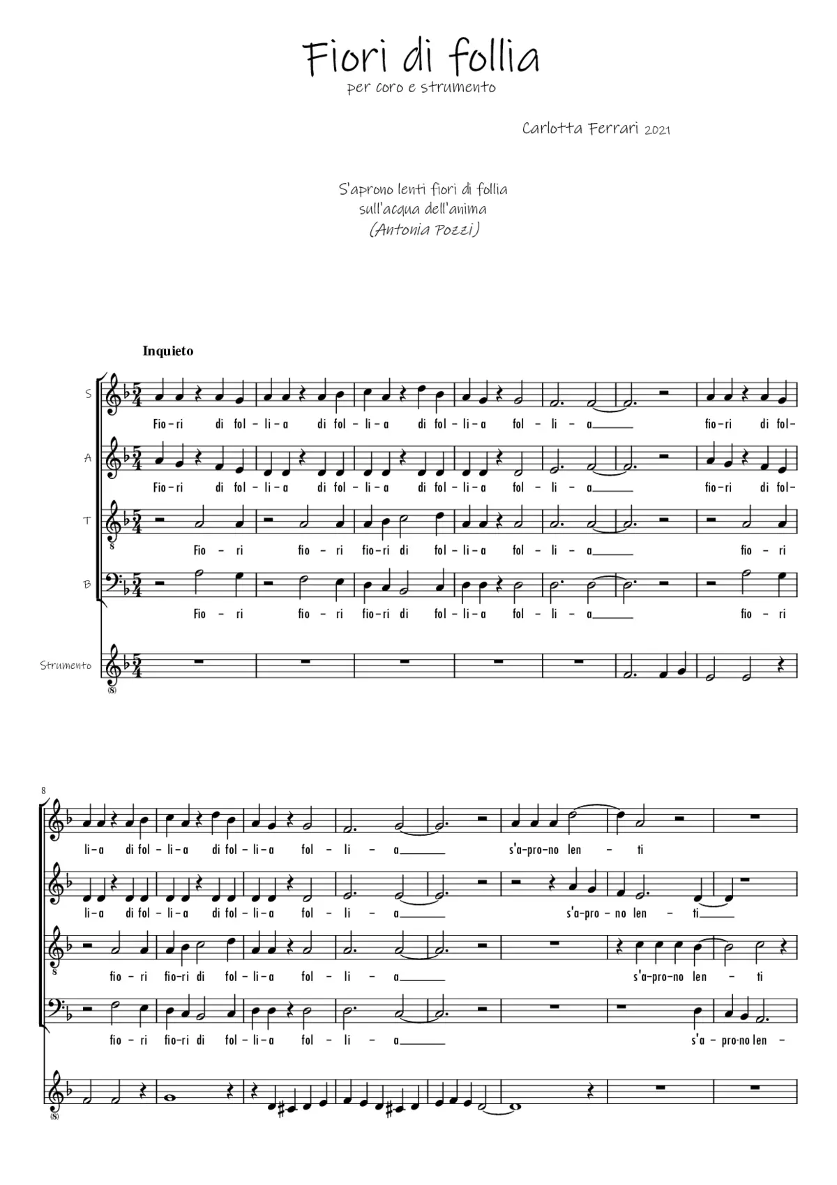 Fiori di follia - Page 1