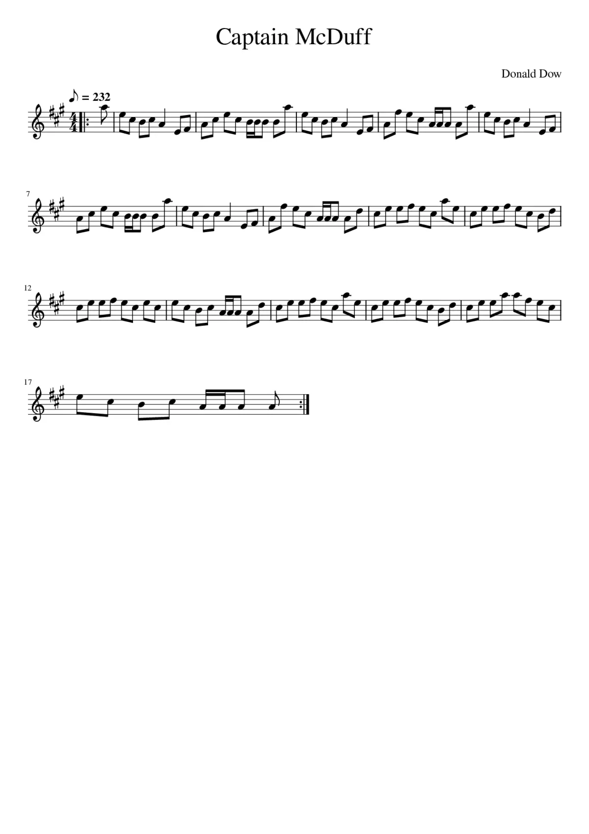 Captain McDuff - Page 1