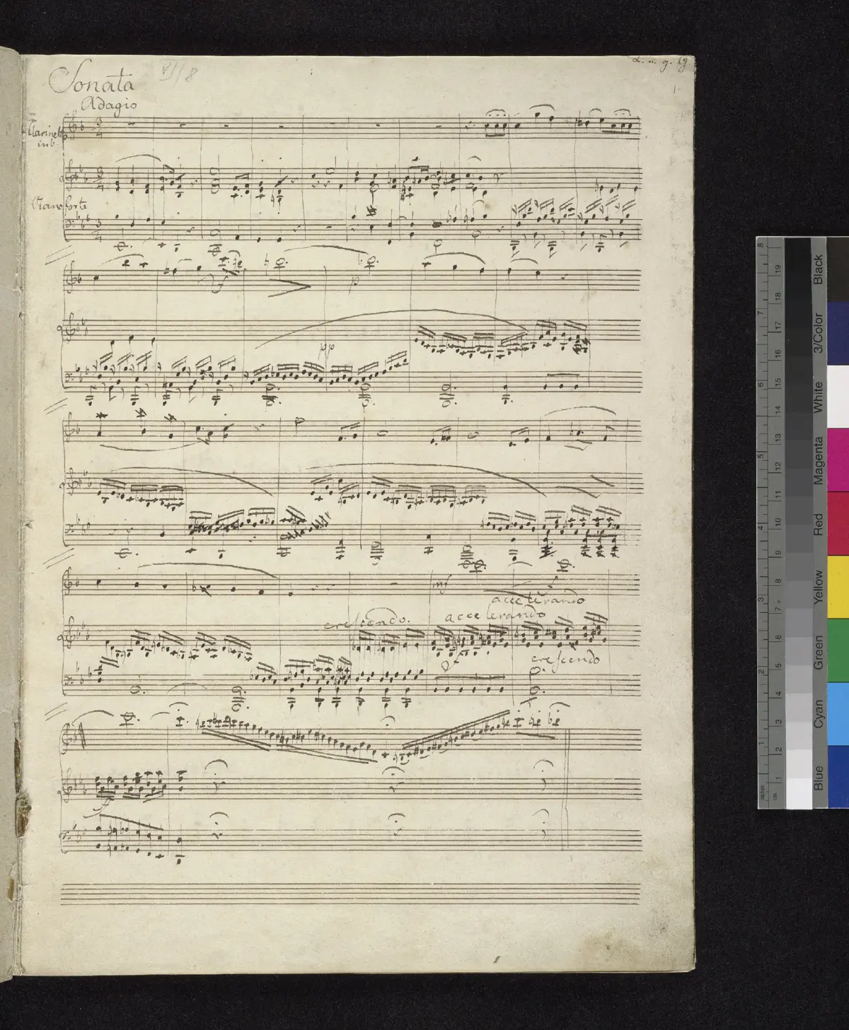 Clarinet Sonata - Page 1