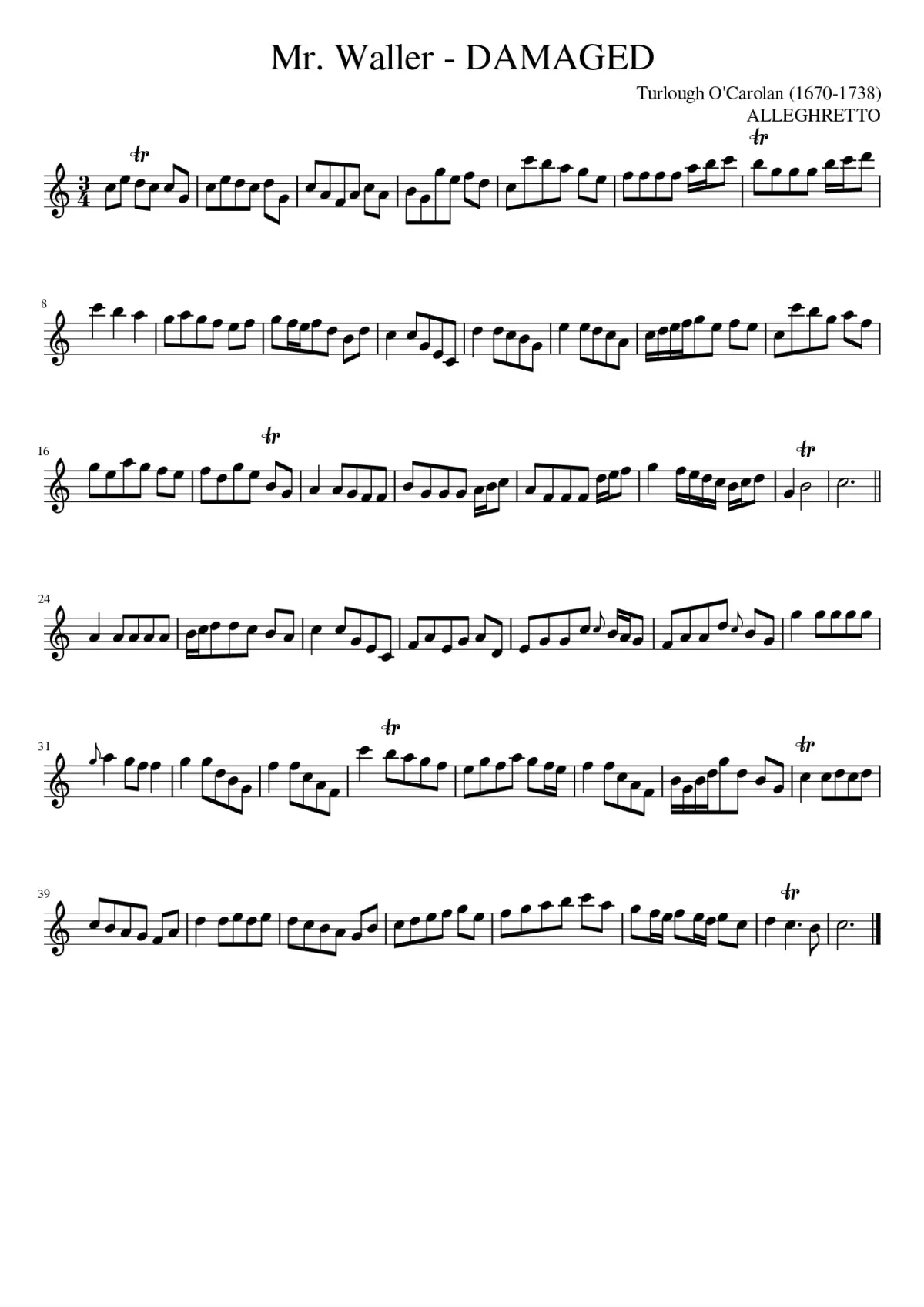 Mr. Waller - DAMAGED - Page 1