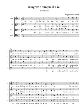 Ringrazie dunque il Ciel