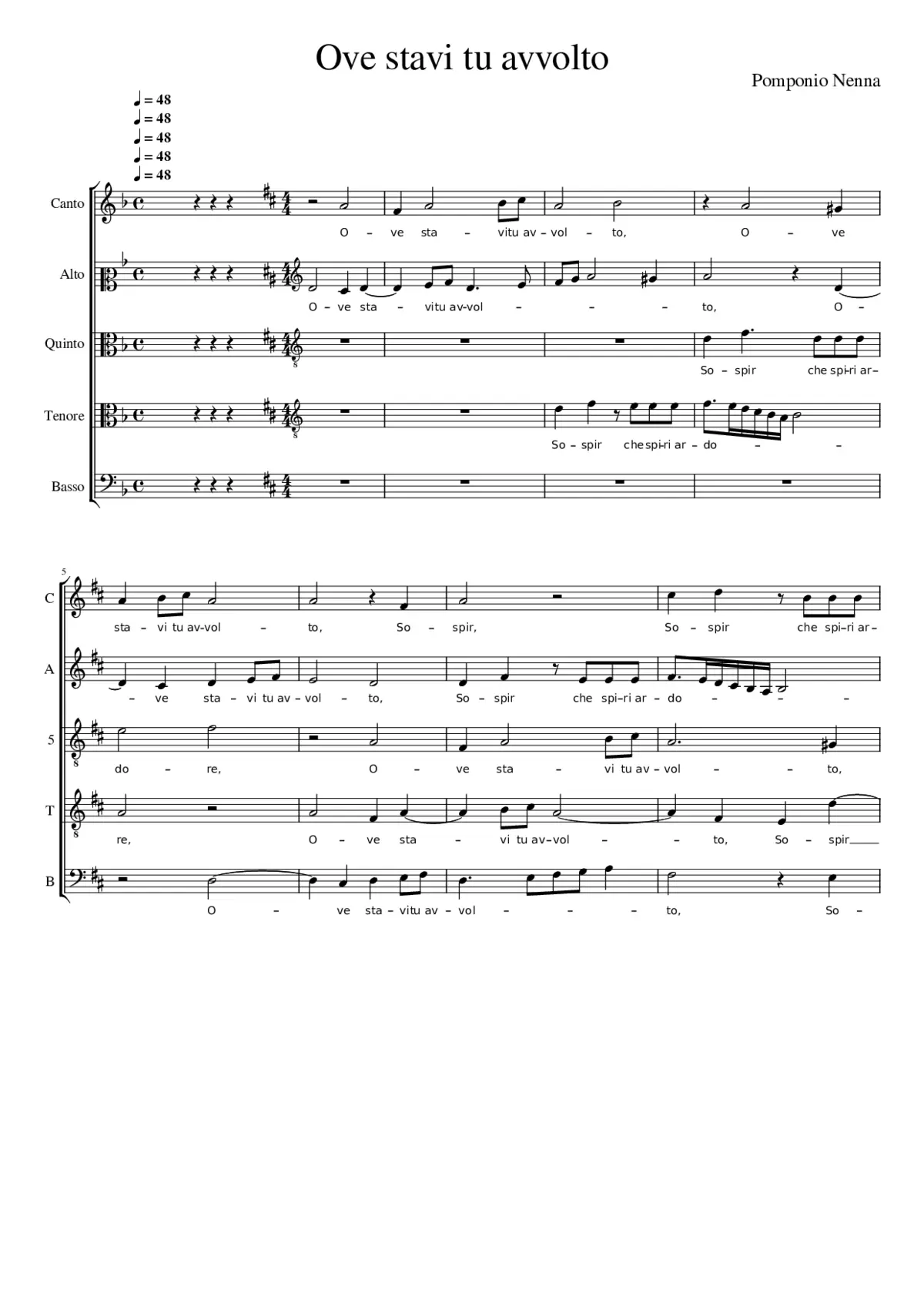 Ove stavi tu avvolto - Page 1