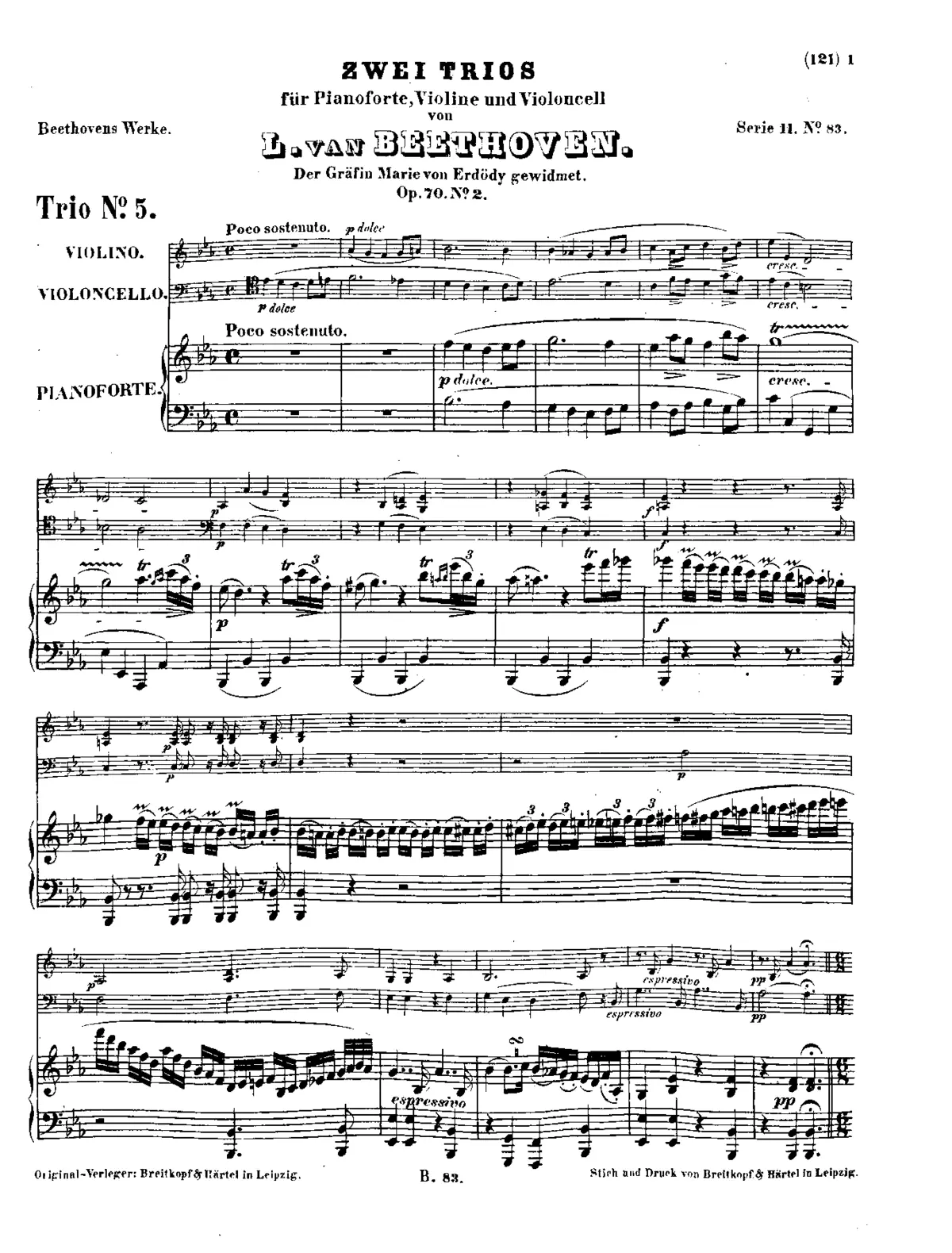 Piano Trio - Page 1