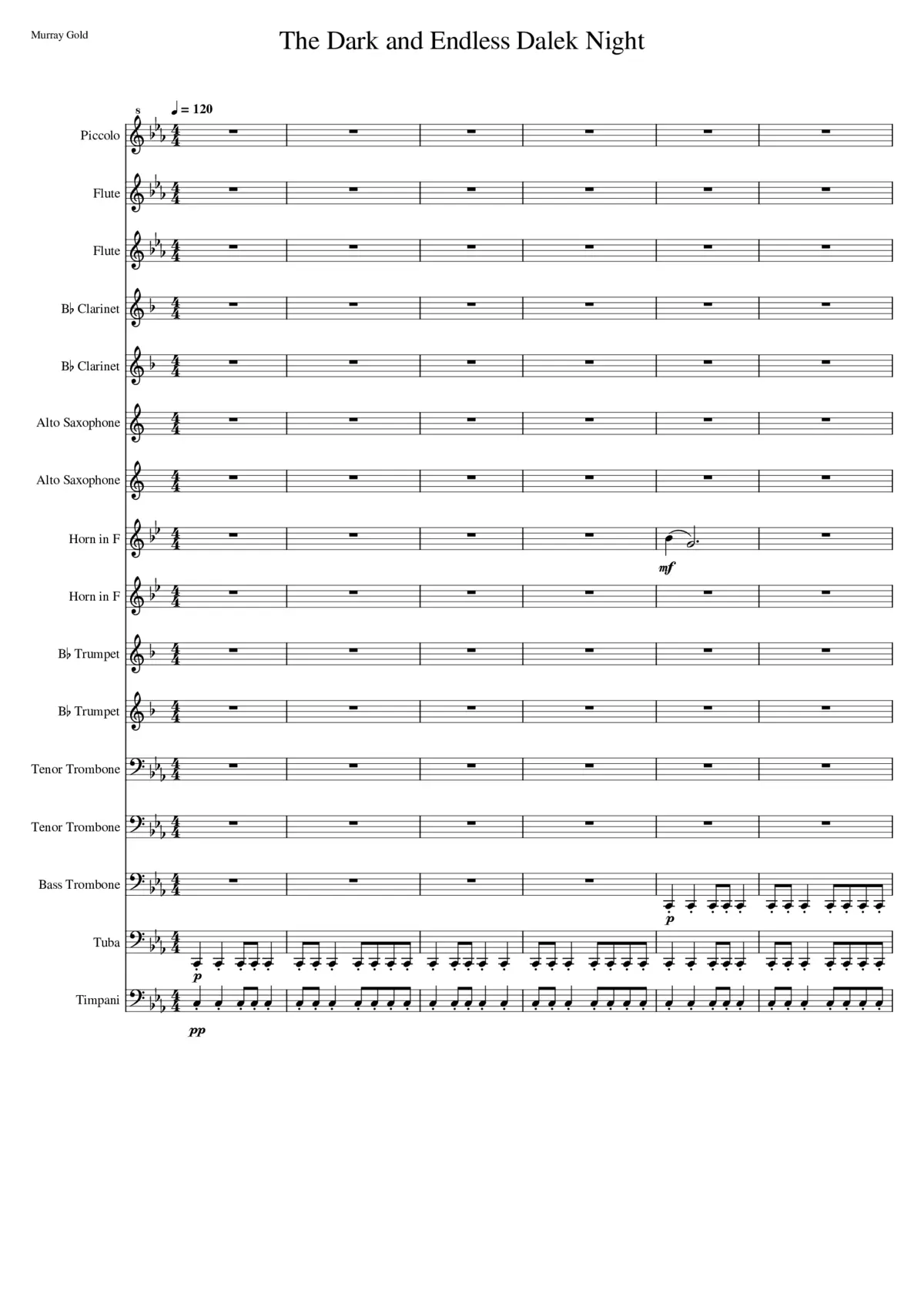 The Dark and Endless Dalek Night - Page 1