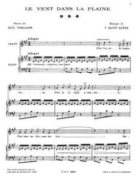 Le vent dans la plaine