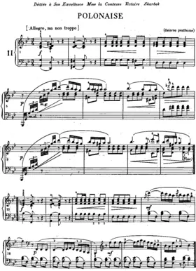 Polonaise in G minor