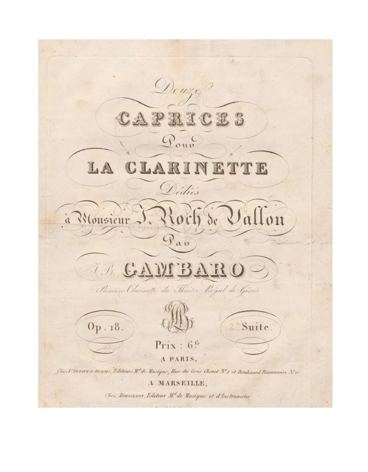 12 Caprices - Page 1