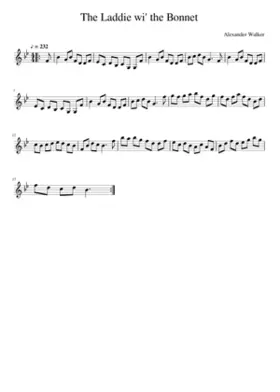 The Laddie wi' the Bonnet