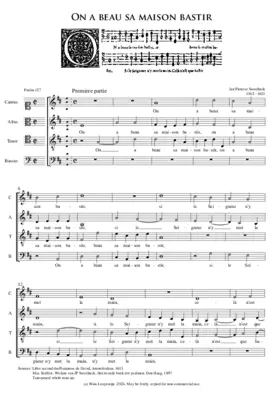 Pseaume 127 - On a beau sa maison bastir