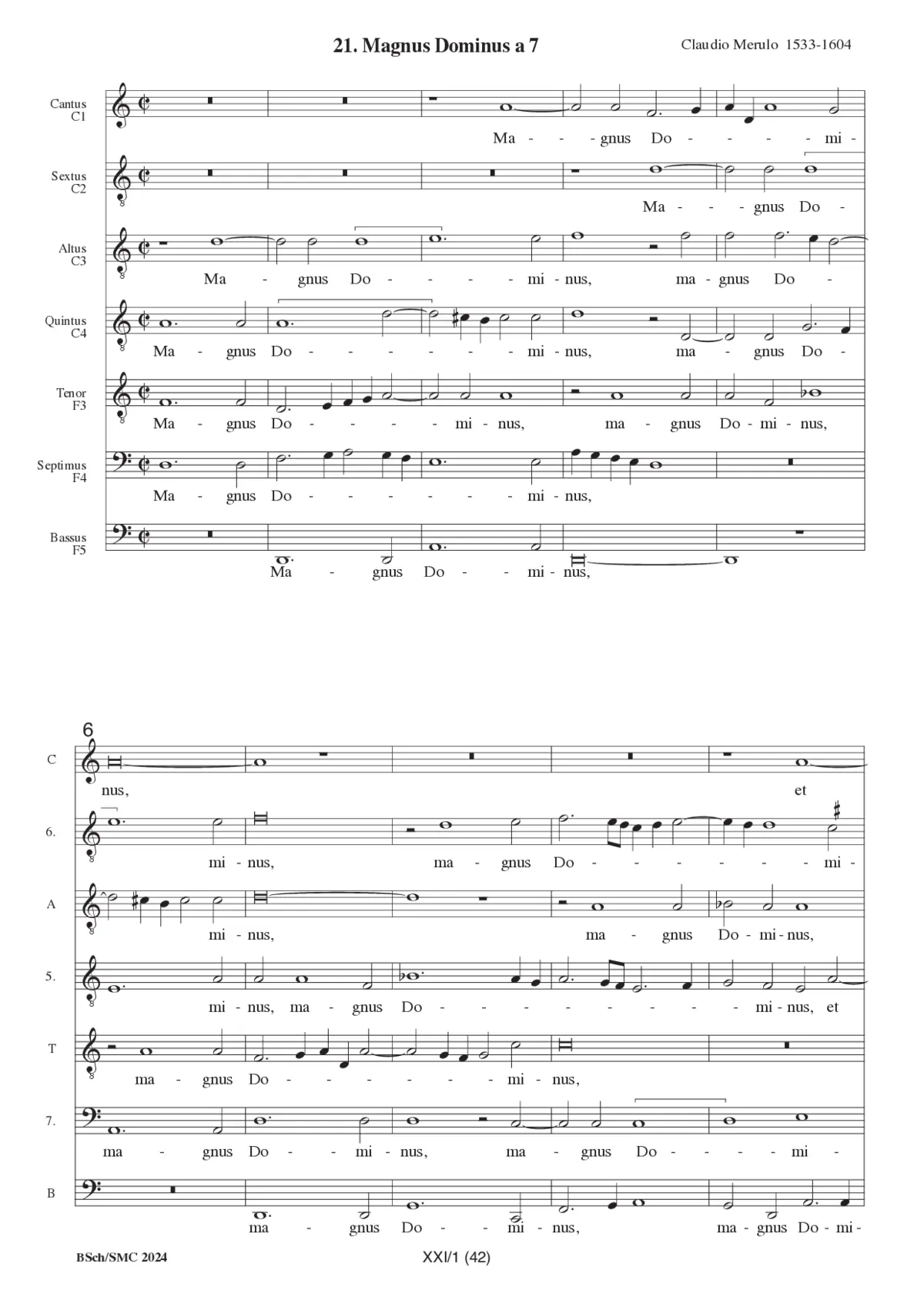 Magnus Dominus - Page 1