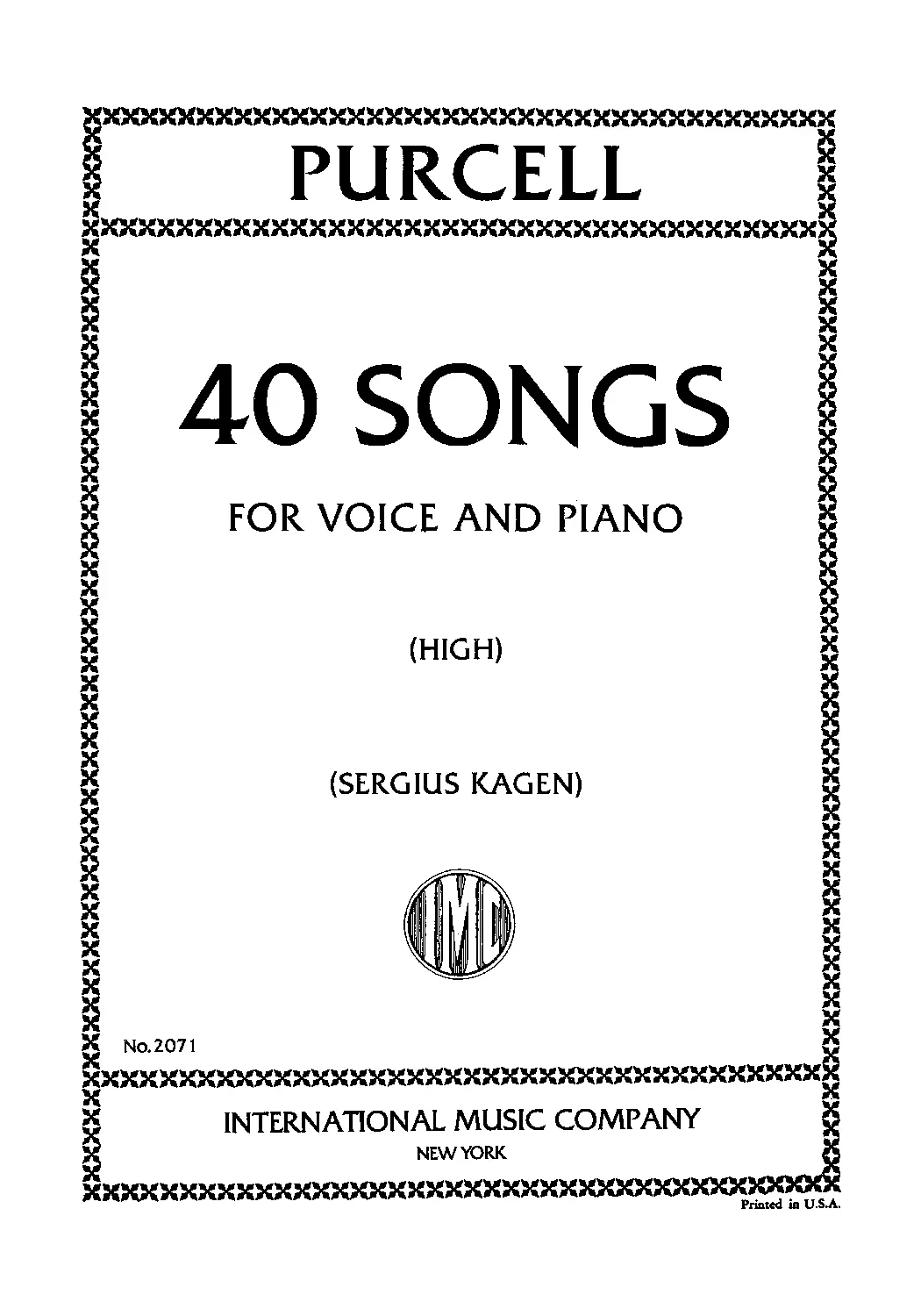 40 Songs - Page 1