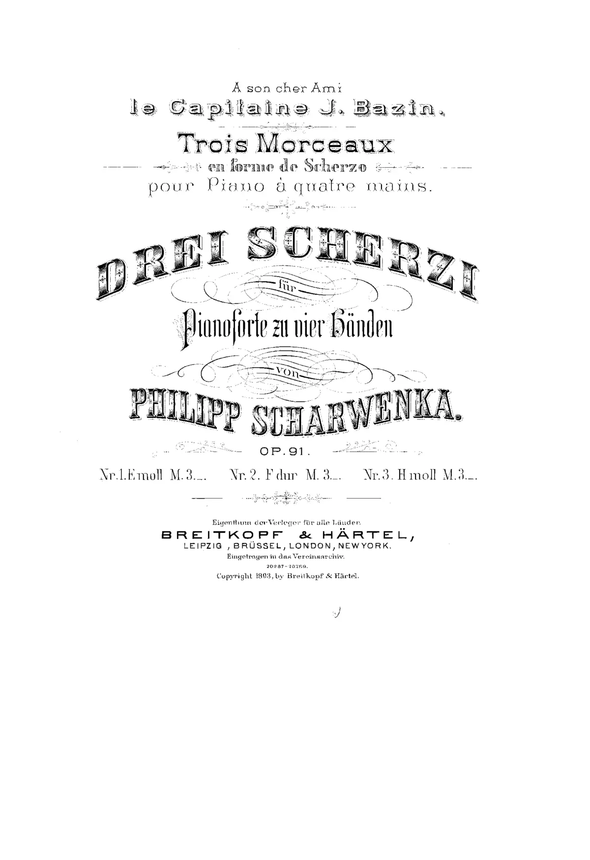 3 Scherzi - Page 1