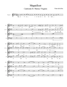 Magnificat sexti toni