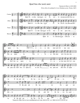 Quel foco che tanti anni