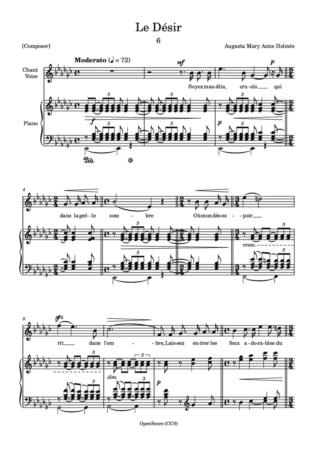 Le Désir - Page 1