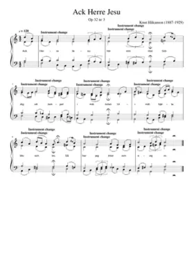 Ack Herre Jesu hör min röst