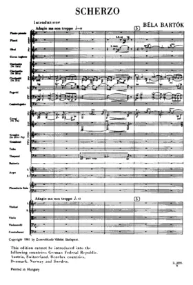 Scherzo for Piano and Orchestra