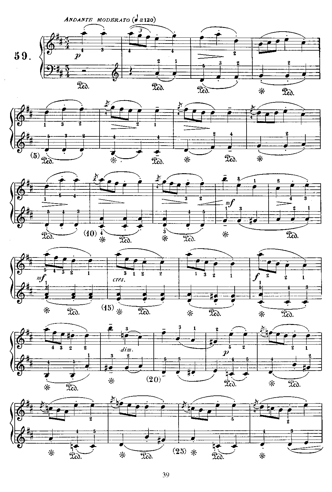 Keyboard Sonata in D major - Page 1