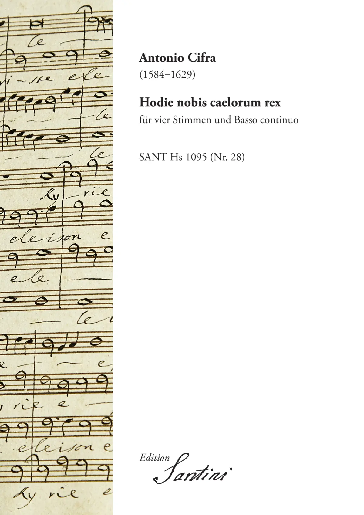 Hodie nobis caelorum rex - Page 1