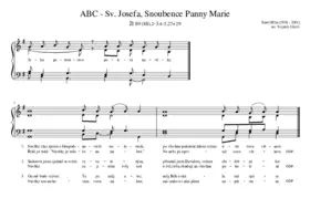 ABC - Sv. Josefa, Snoubence Panny Marie