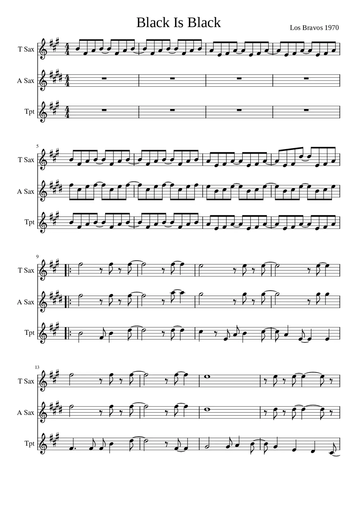 black is black - Page 1