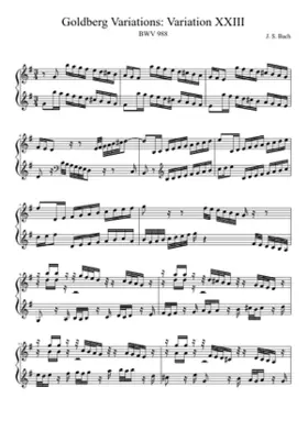 Goldberg-Variationen BWV 988