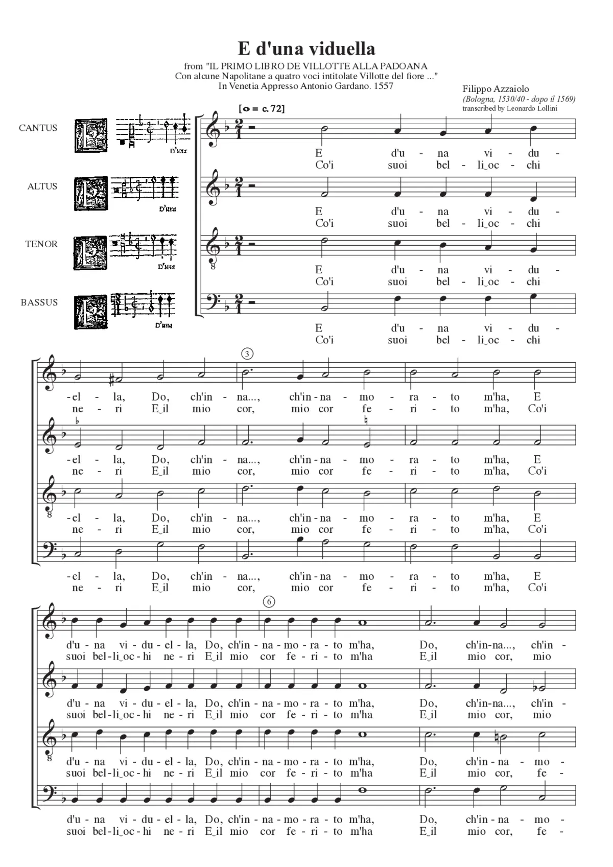 E d'una viduvella - Page 1