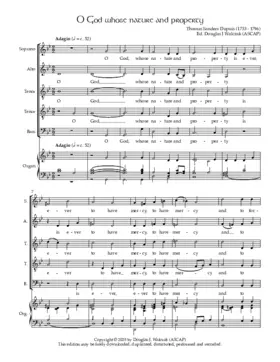 O God, whose nature and property