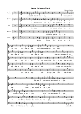 Amor chi m'assicura