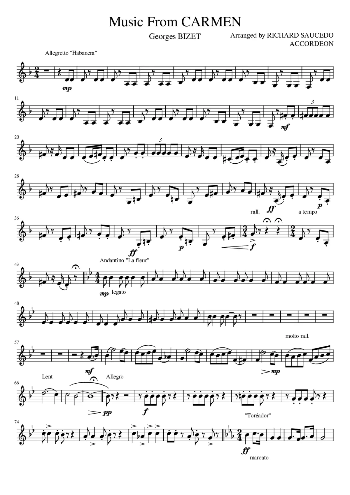 Carmen - Page 1