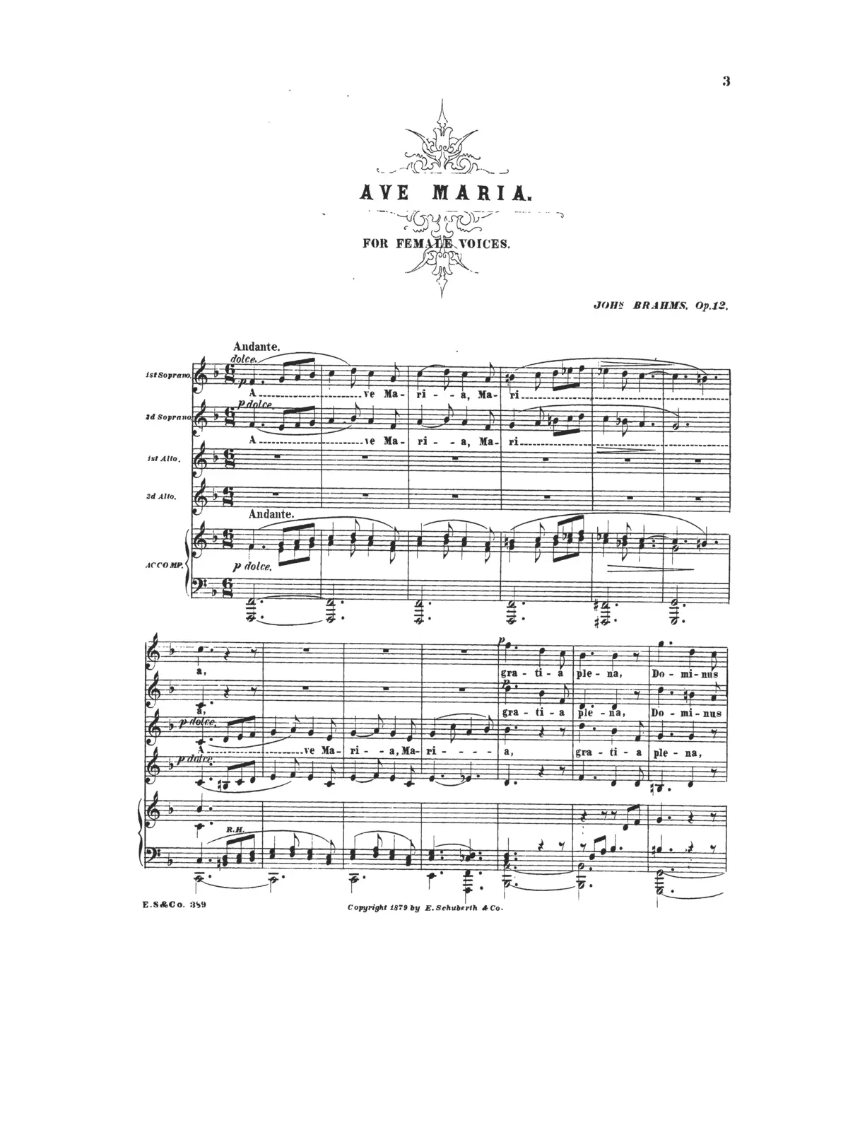 Ave Maria - Page 1