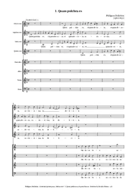 Quam pulchra es, et quam decora