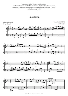 Polonoise in B-flat major