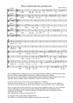 Dum complerentur dies penthecostes