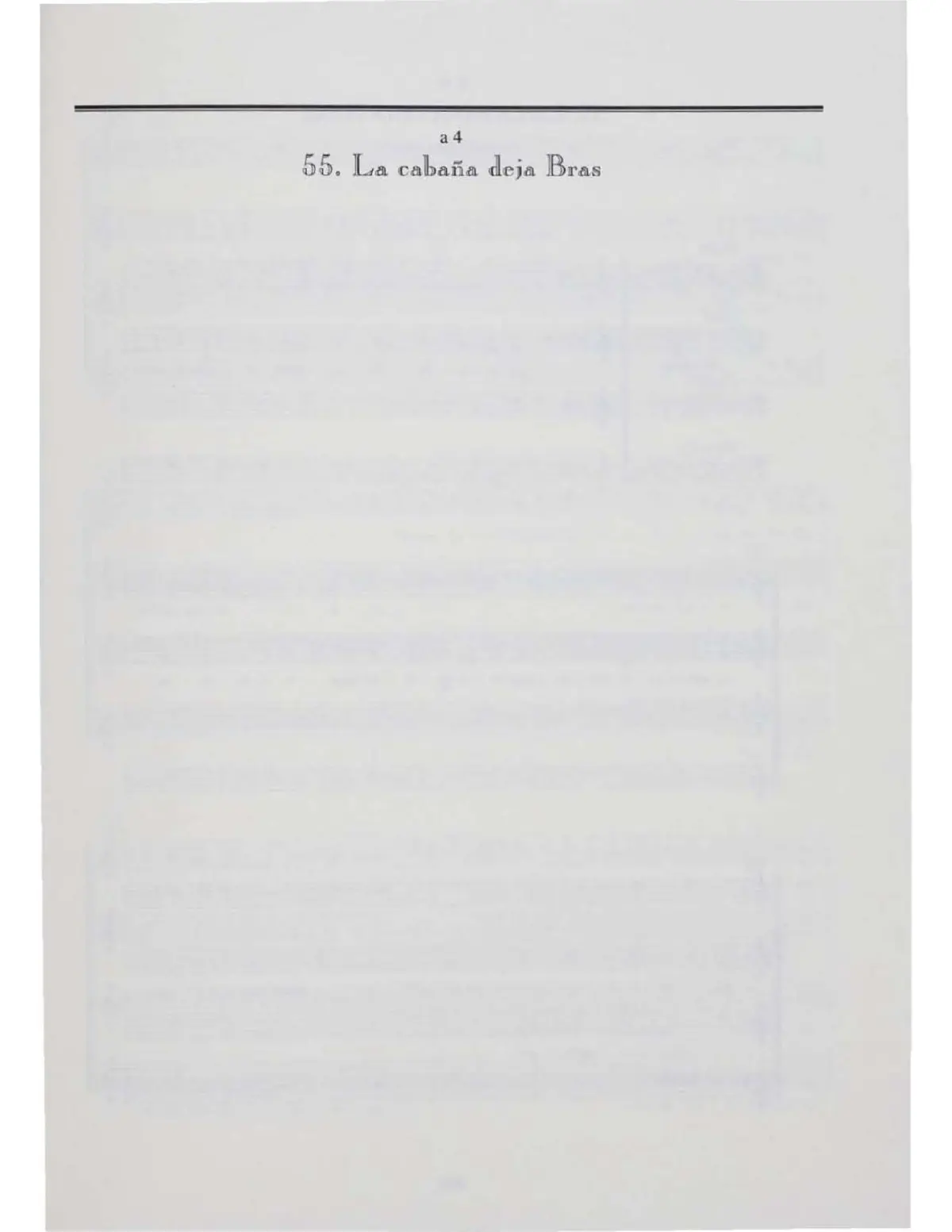 La cabaña deja, Bras - Page 1