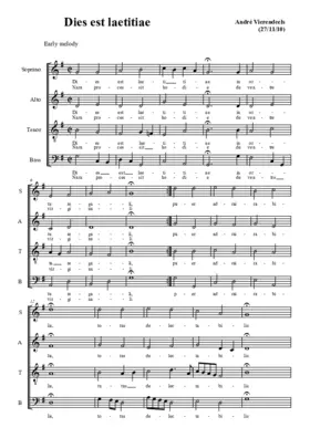 Dies est laetitiae I