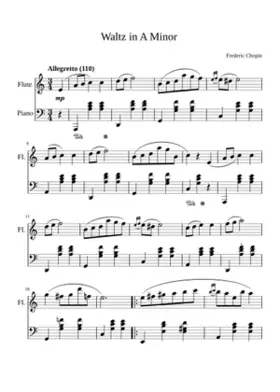 Waltz in A minor B.150