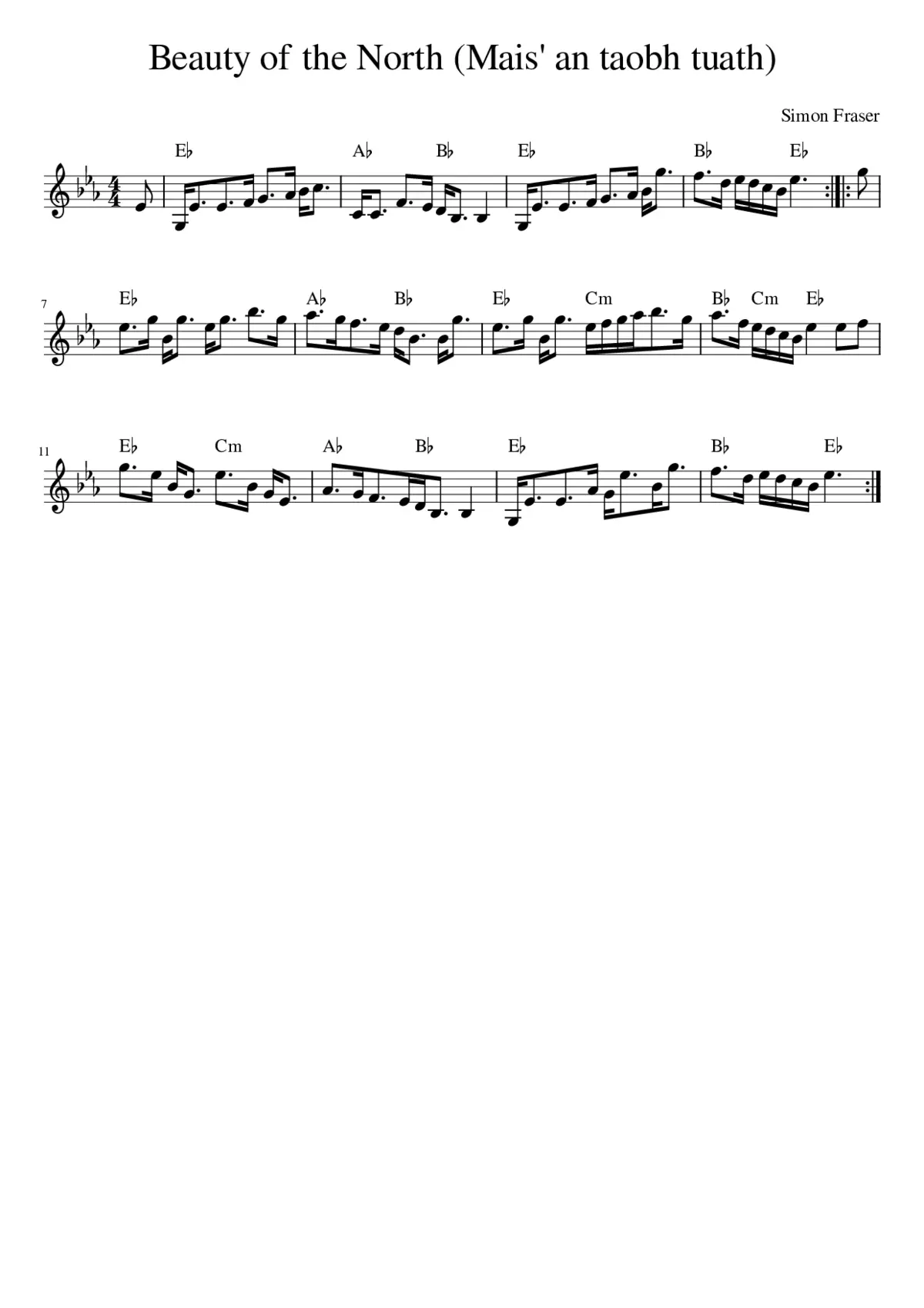 Beauty of the North (Mais' an taobh tuath) - Page 1