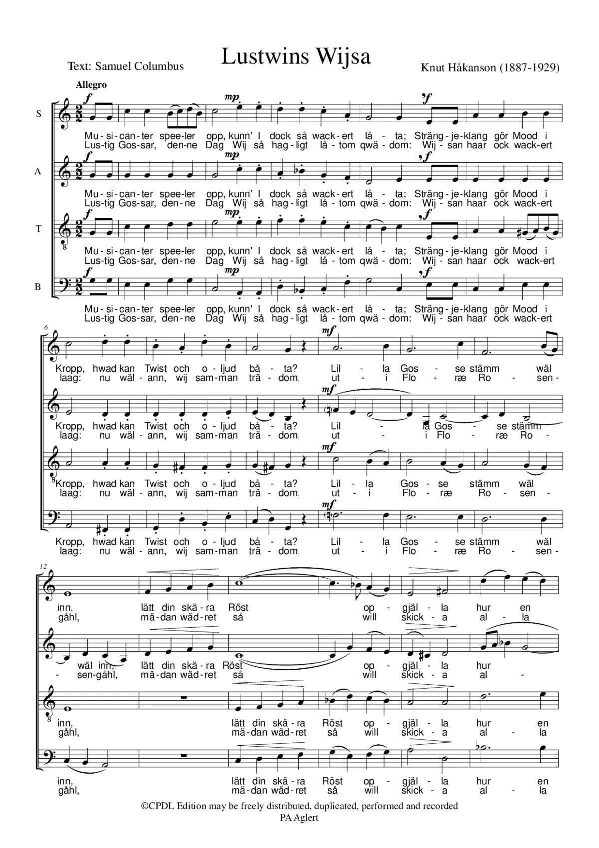 Lustwins Wijsa - Page 1